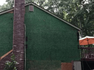 During Exterior Remodeling Project - Siding Project Marlborough, MA
